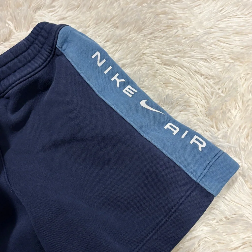 Nike Air Big Kids' Knit Shorts -Midnight Navy - kids size medium